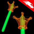 Glow Crown Wand Green